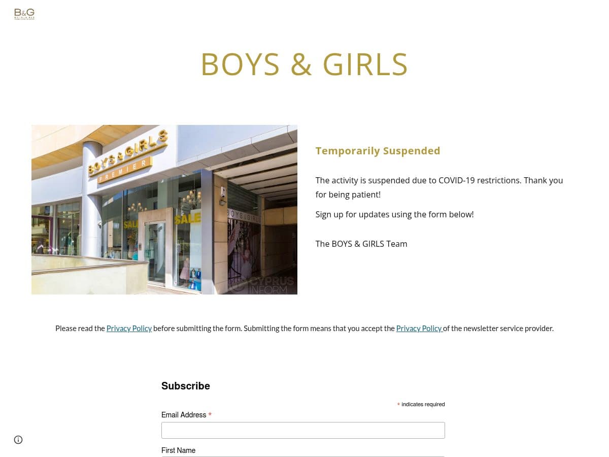 BOYS & GIRLS ONLINE - Kids Clothing Store logo
